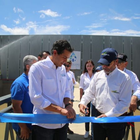 Esta megaobra de acueducto beneficiará cerca de 805 mil personas en Cúcuta, Villa del Rosario y Los Patios, en Norte de Santander. Foto: Sharon Duran (MVCT)