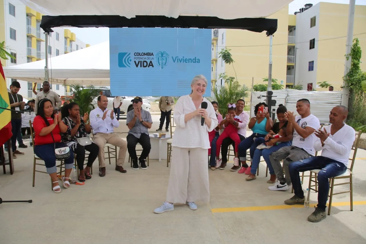 Ministra de Vivienda. Foto: Sharon Duran (MVCT)