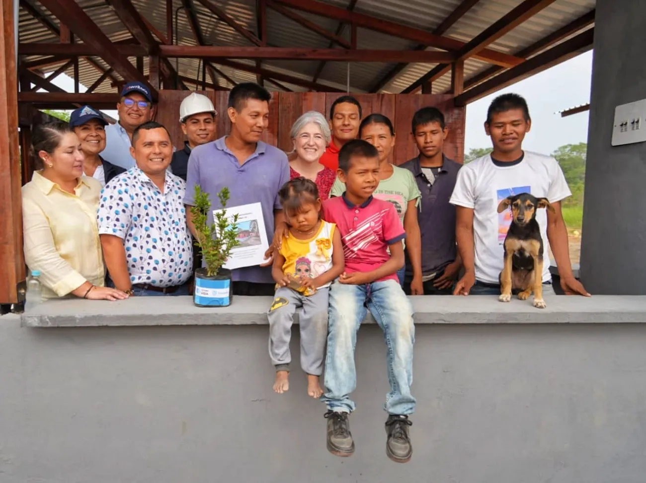 Minvienda llegó al Guaviare con viviendas rurales y acueductos veredales para mejorar la calidad de vida de los habitantes. Foto: Sharon Durán (archivo MVCT).