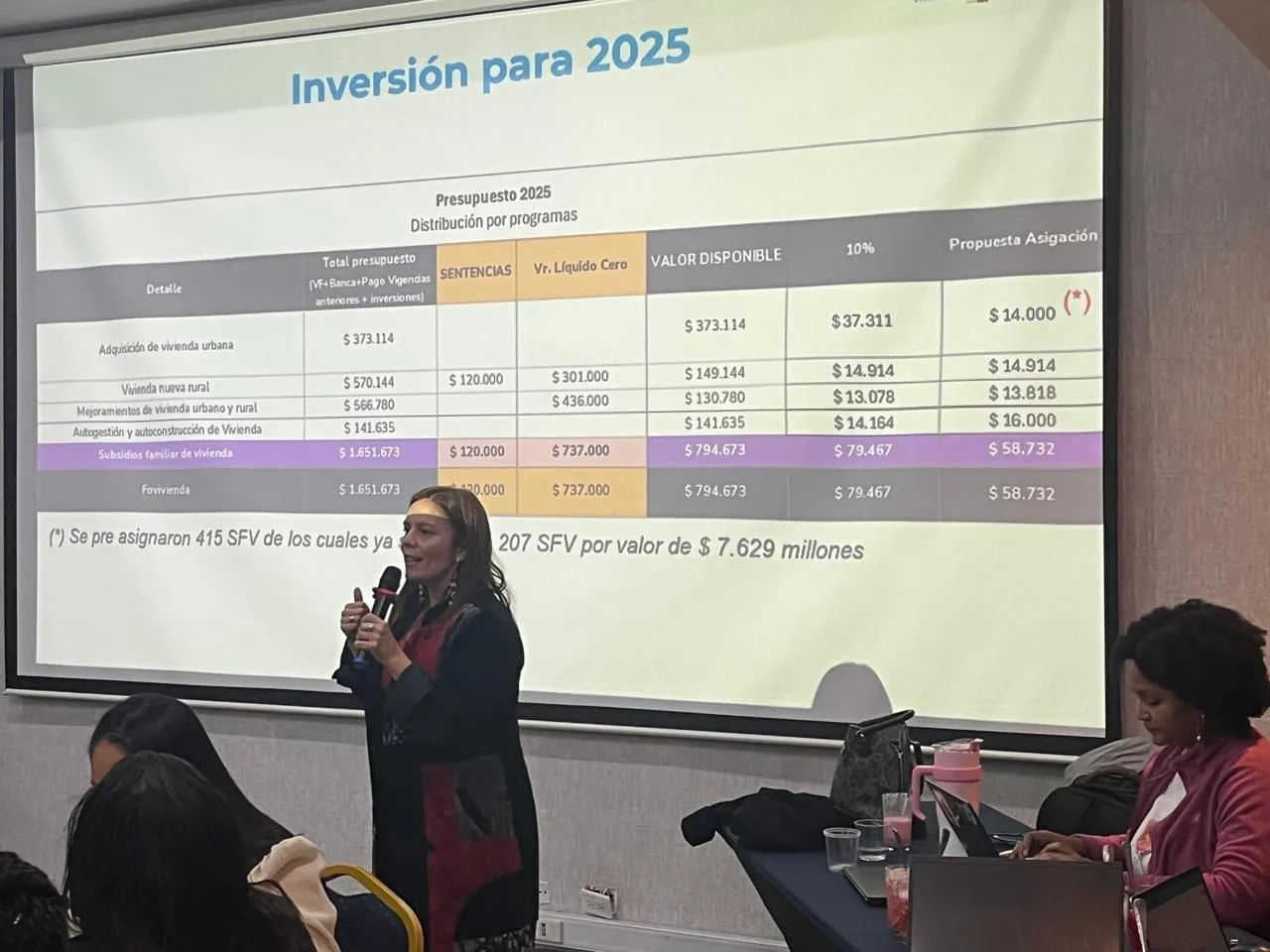 Fotografía durante acuerdo con la Comisión Segunda del Espacio Nacional de Consulta Previa.