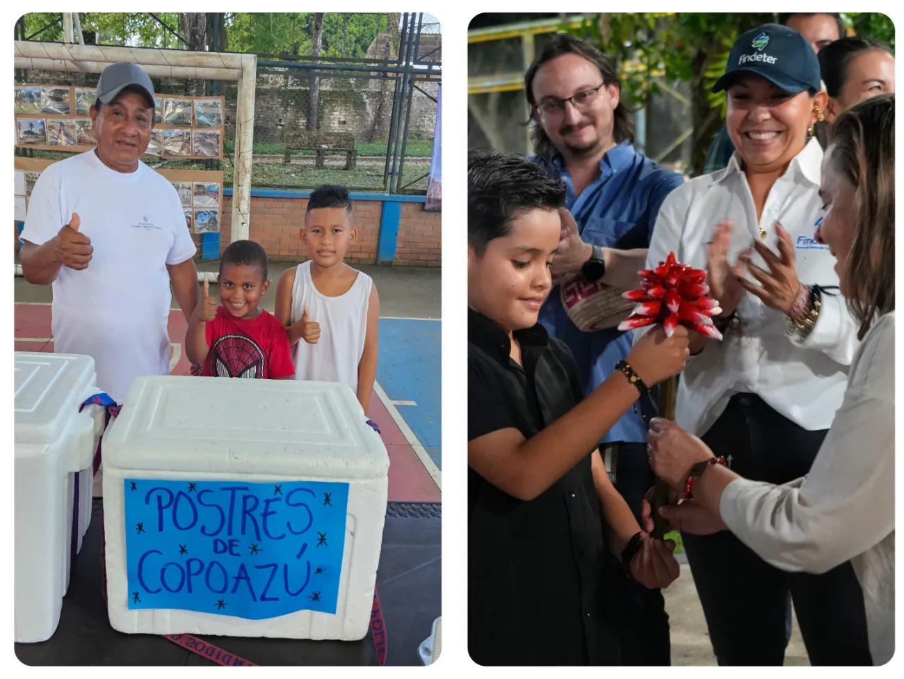 FOTOGRAFIA ENTREGA PARQUE RECREODEPORTIVO EN GUAINÍA 02