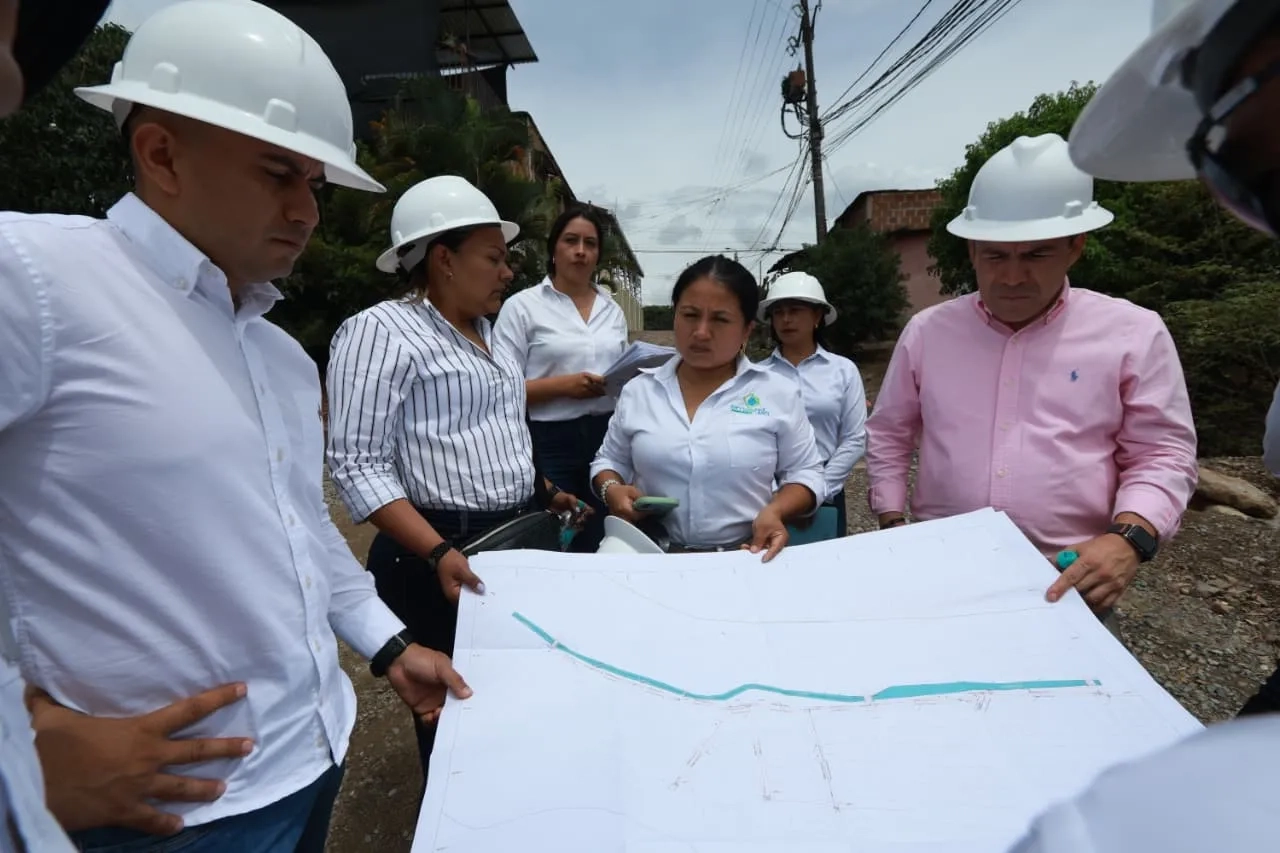 MINVNVIENDA HACE SEGUIMIENTO A OBRAS DE ALCANTARILLANDO EN LA PLATA, HUILA 02