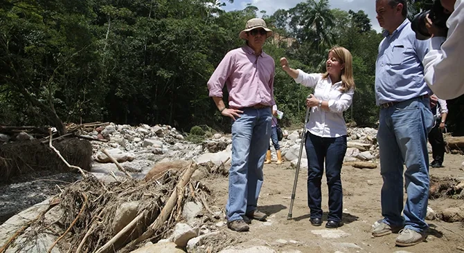 Soluciones de agua potable para Mocoa avanzan eficazmente