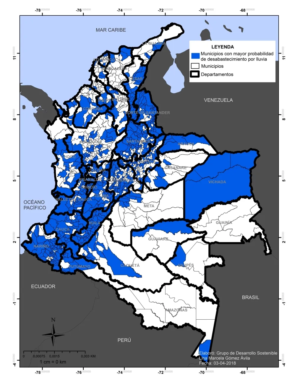 620 municipios del pais con probabilidad de desabastecimiento de agua por temporada de lluvias
