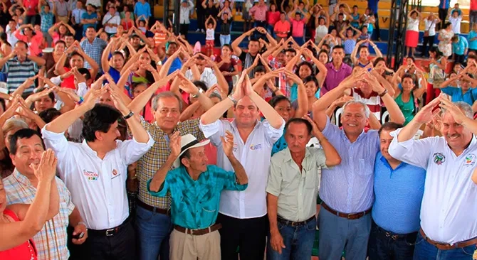 La vivienda gratuita y los proyectos de agua y saneamiento tambien llegaron al Putumayo y Huila