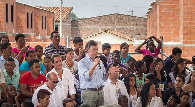 219000 colombianos en extrema pobreza se han beneficiado con el programa de viviendas gratis