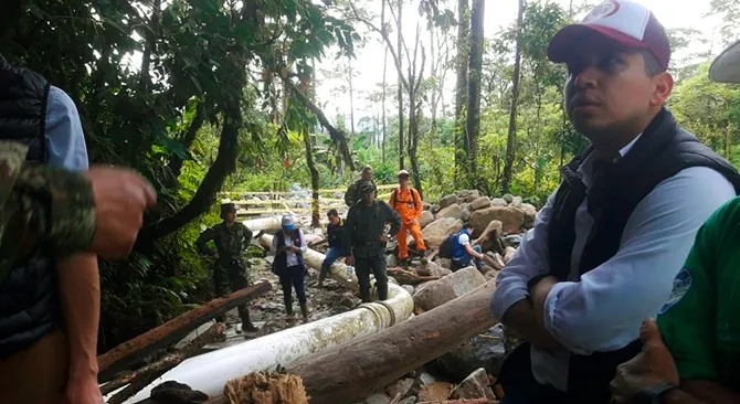 Tenemos el recurso hidrico suficiente hasta restablecer el agua en los municipios afectados del Putumayo Minvivienda