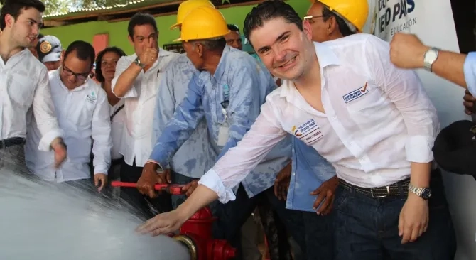 Hoy gracias a un proceso de contratacion transparente Carmen de Bolivar tiene agua Minvivienda