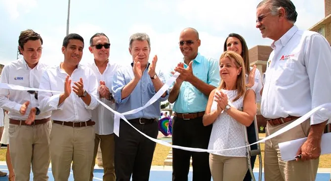 Gobierno Nacional entrego en Galapa el megacolegio mas grande del Atlantico