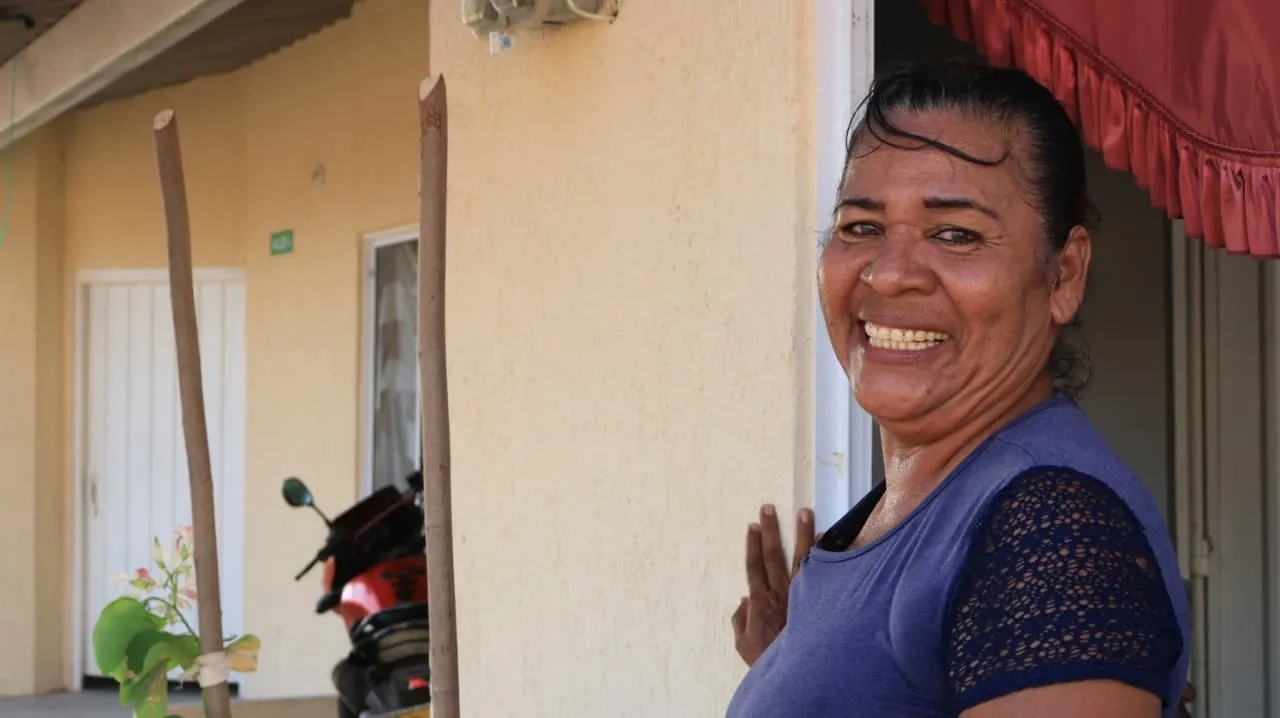 FOTOGRAFÍA BENEFICIARIA MEJORAMIENTO PARA VÍCTIMAS DEL CONFLICTO 01
