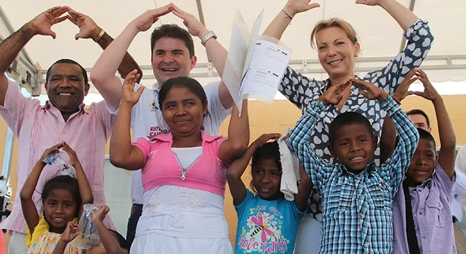 774 familias vulnerables de Montería recibirán mañana de manos de la Primera Dama de la Nación y Minvivienda las llaves y escrituras de sus viviendas gratis