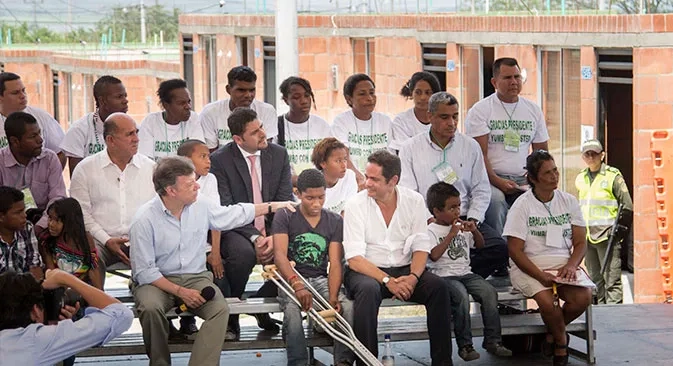En Yumbo, 120 familias damnificadas por el invierno también recibieron casa gratis