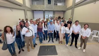 FOTOGRAFÍA EVENTO DE INAUGURACIÓN DE OBRAS DE REHABILITACIÓN DE LAS ADUCCIONES CAMPOALEGRE Y LOS CUERVOS.