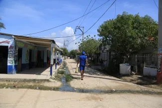 FOTOGRAFIA INICIO DE OBRAS DE ALCANTARILLADO CARTAGENA 02