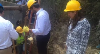 Minvivienda acompaña inicio de obras de ampliación del suministro de agua potable en áreas de expansión urbana y zona norte de Cartagena