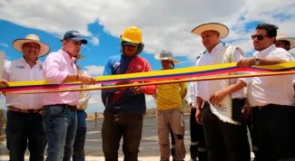 Minvivienda entrego obras de ampliacion del relleno sanitario regional Pacande en el Tolima