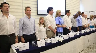 Ministra Elsa Noguera asiste a mesa de trabajo sobre el Plan de Choque en Buenaventura