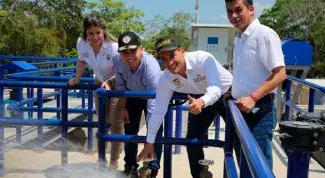 24 horas de agua potable para los municipios de Arjona y Turbaco en Bolivar