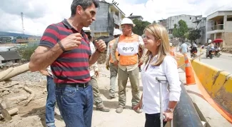 Minvivienda trabaja a toda marcha en proyectos de vivienda y agua para Mocoa