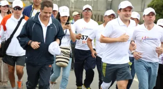 Ministro Henao Cardona correra este domingo por los heroes de Colombia