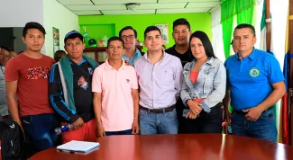 Avanza plan de soluciones de vivienda para las familias afectadas por deslizamiento de tierras en Rosas Cauca