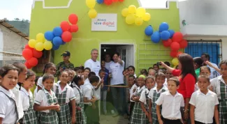 4 kioscos Vive Digital para zona rural de San Cayetano en Bolívar
