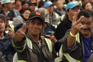 FOTOGRAFIA COMUNICADO DIALOGOS POBLACION RECICLADORA DE OFICIO