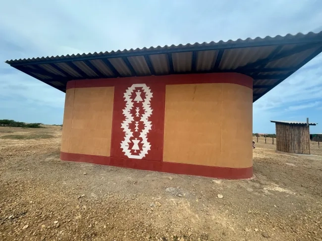 FOTOGRAFIA VIVIENDA RURAL MIIROKU GUAJIRA