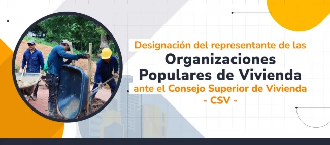 PIEZA GRAFICA CONVOCATORIA CONSEJO SUPERIO DE VIVIENDA MAYO 2026