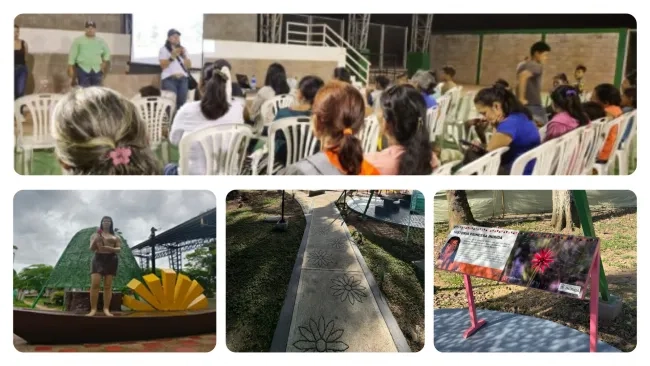 FOTOGRAFIA ENTREGA PARQUE RECREODEPORTIVO EN GUAINÍA