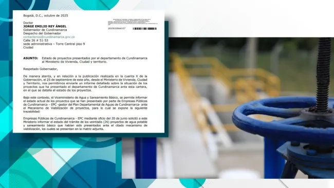PIEZA GRÁFICA ACLARACION ESTADO DE PROYECTOS DE AGUA