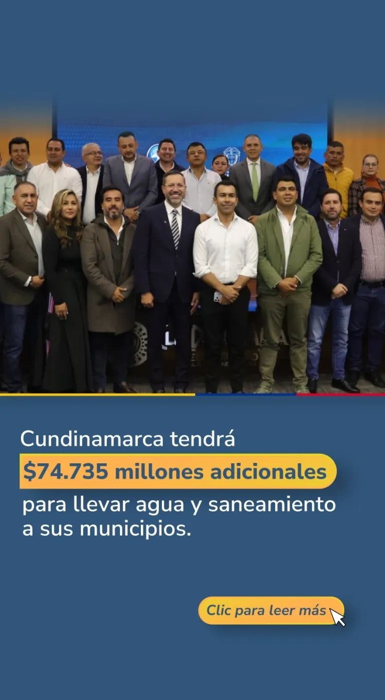 banner vertical cuandinamarca lleva agua