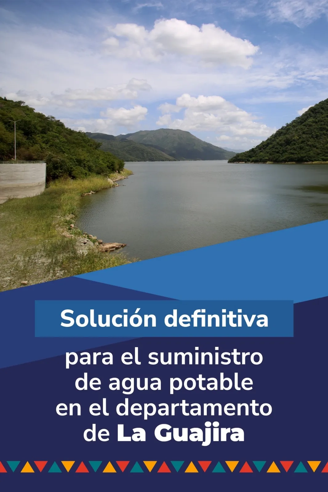 Solución definitiva para el suministro de agua potable en el departamento de La Guajira