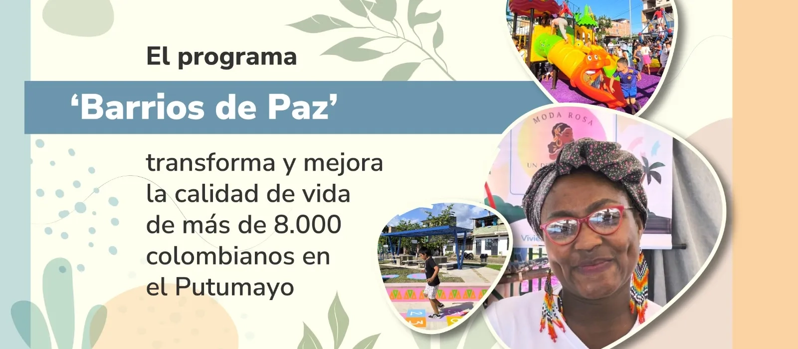 PIEZA GRÁFICA COMUNICADO ENTREGA PARQUE RECREODEPORTIVO SUEÑOS MÁGICOS DEL VALLE, EN VALLE DEL GUAMUEZ,PUTUMAYO.