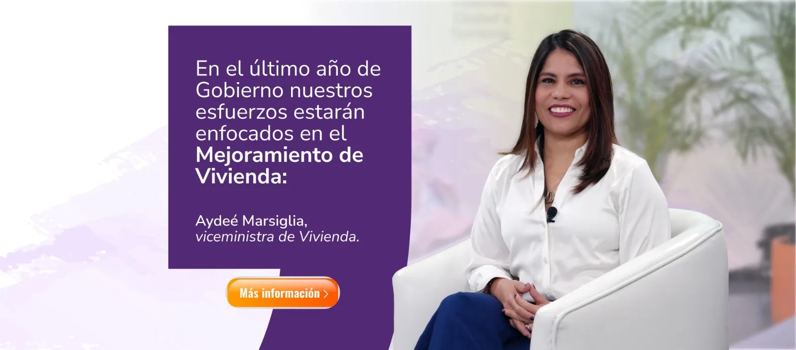 PIEZA GRAFICA ENTREVISTA VICEMINISTRA 
