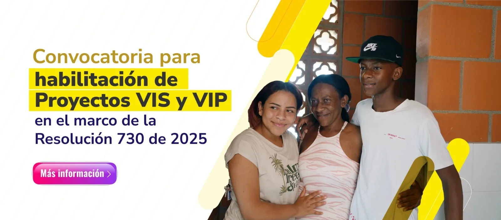 PIEZA GRAFICA CONVOCATORIA PROYECTOS VIS Y VIP
