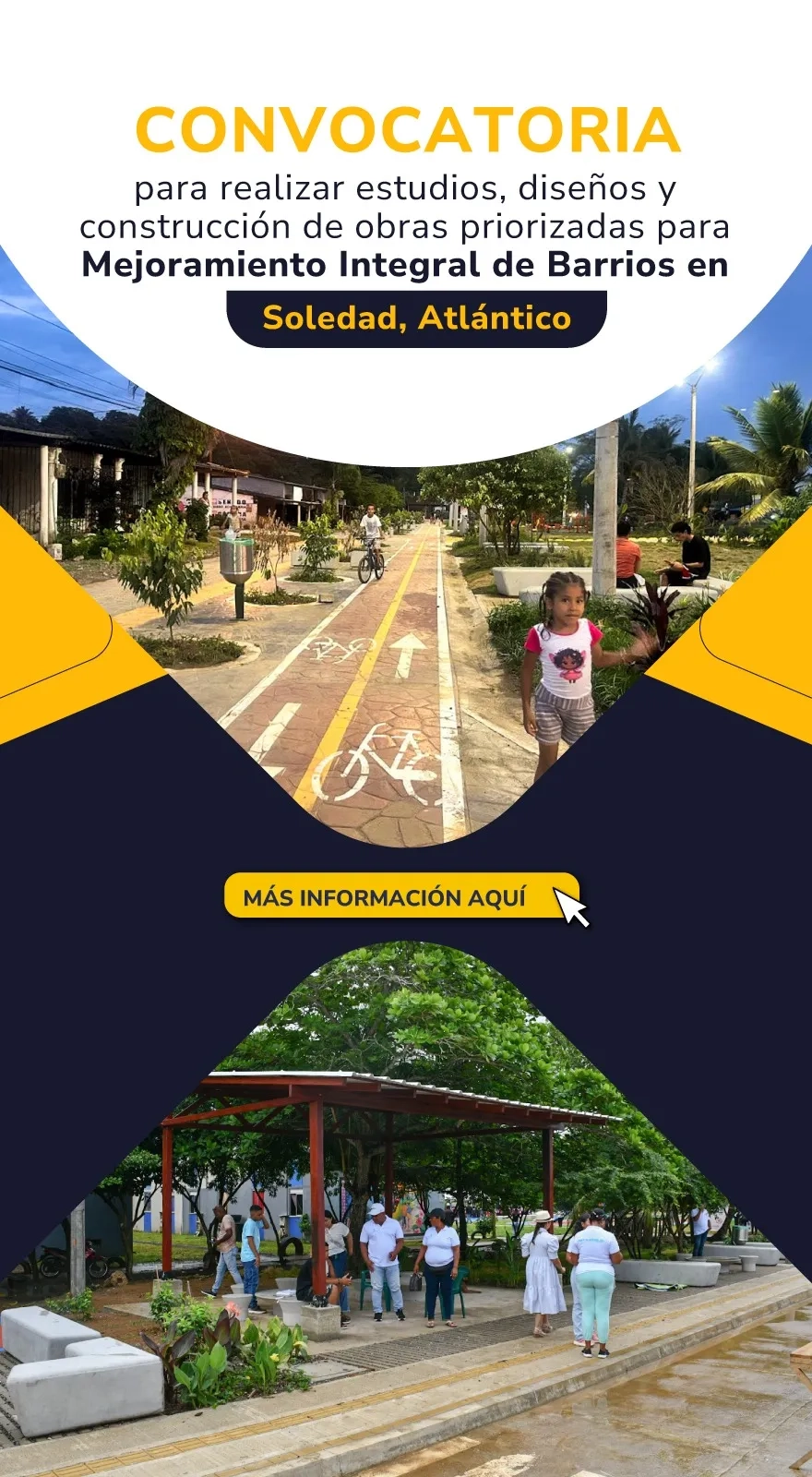 PIEZA GRÁFICA CONVOCATORIA MEJORAMIENTO BARRIOS SOLEDAD