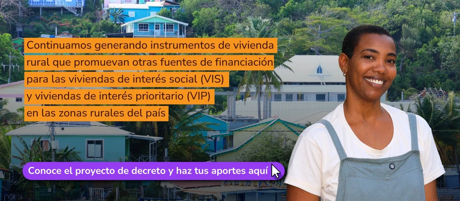 Pieza gráfica subsidio familiar de vivienda rural