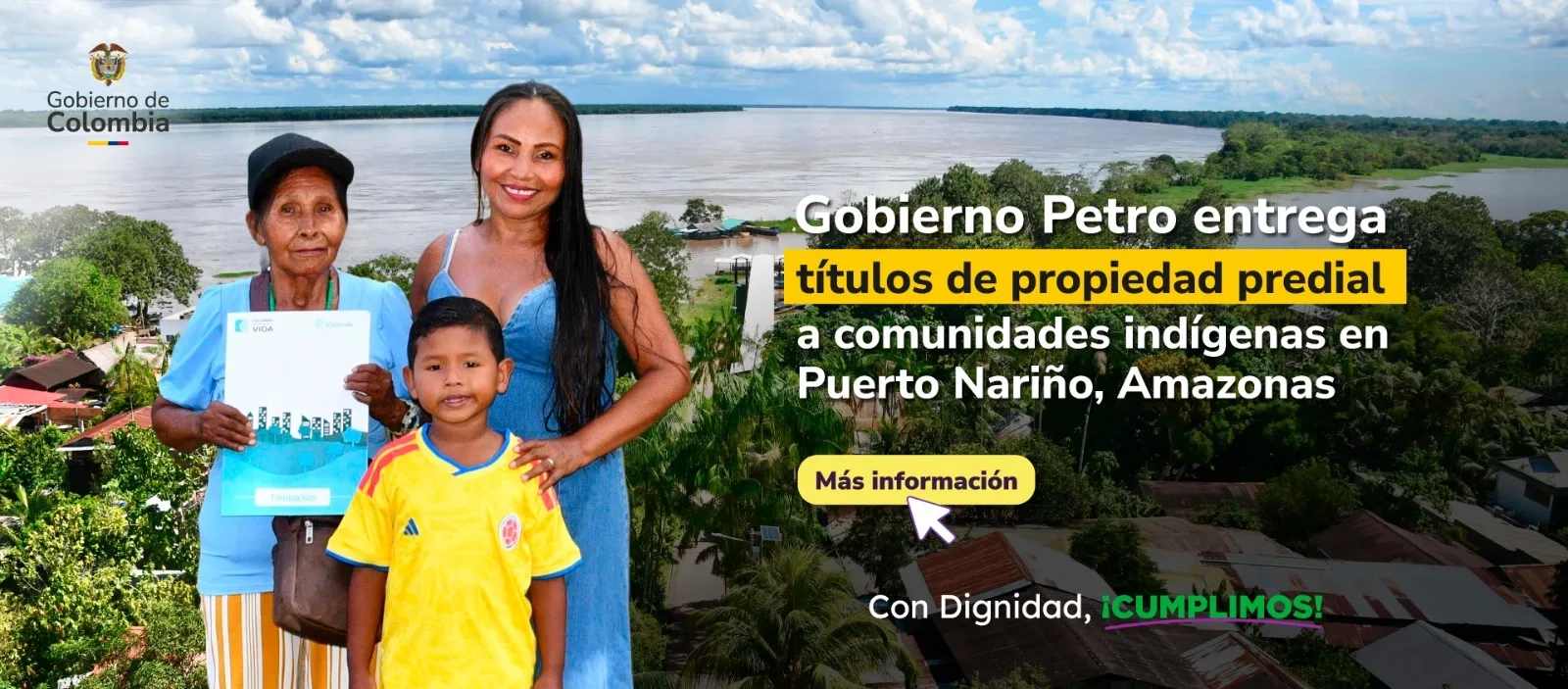 PIEZA GRAFICA COMUNICADO TITULACION PUERTO NARIÑO, AMAZONAS