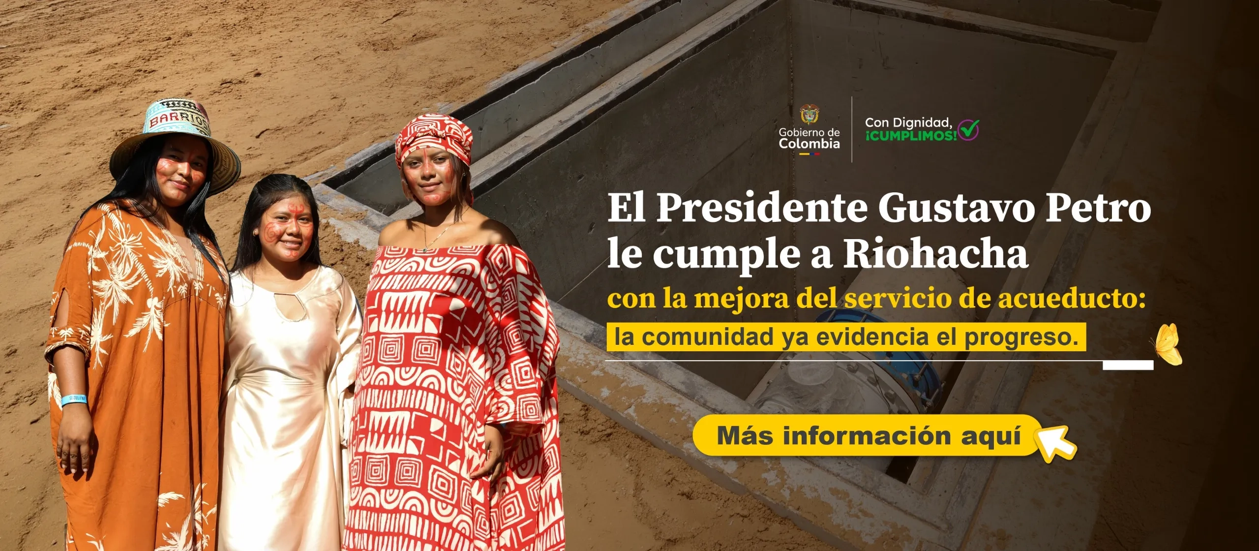 PIEZA GRAFICA COMUNICADO ENTREGA GUAJIRA