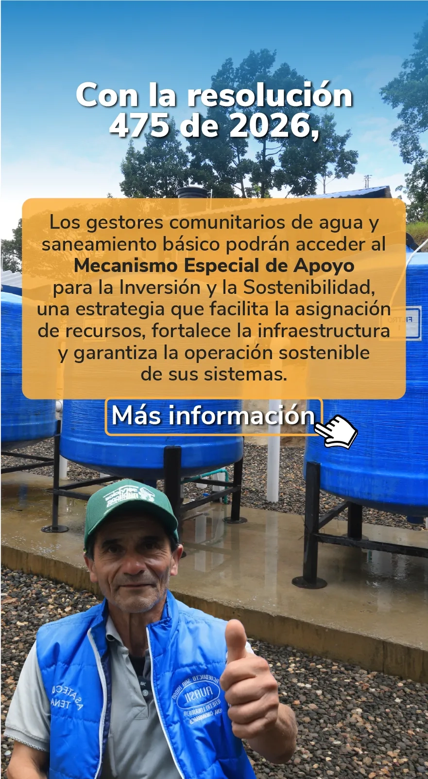 PIEZA GRAFICA RESOLUCION 475 de 2026 GESTION COMUNITARIA