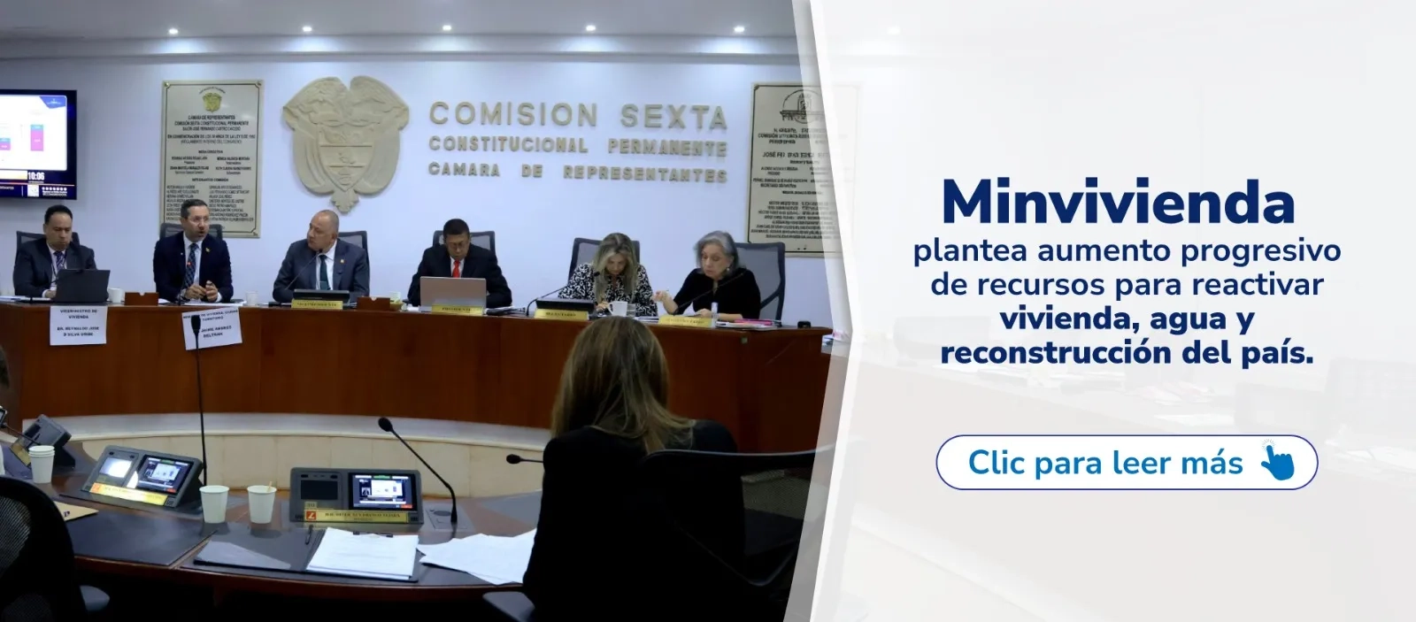 PIEZA GRAFICA COMUNICADO MINVIVIENDA PLANTEA AUMENTO PROGRESIVO DE RECURSOS PARA REACTIVAR VIVIENDA